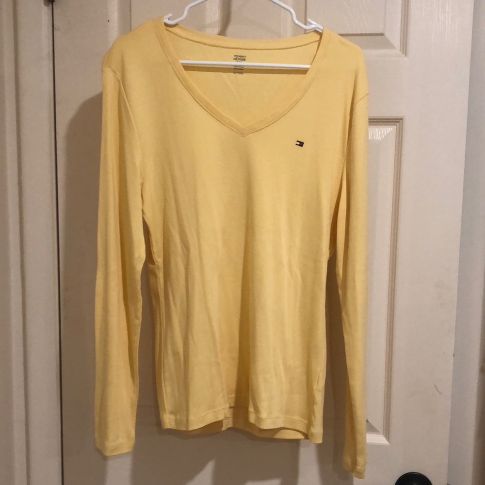 Tommy Hilfiger long sleeve V Neck t-shirt